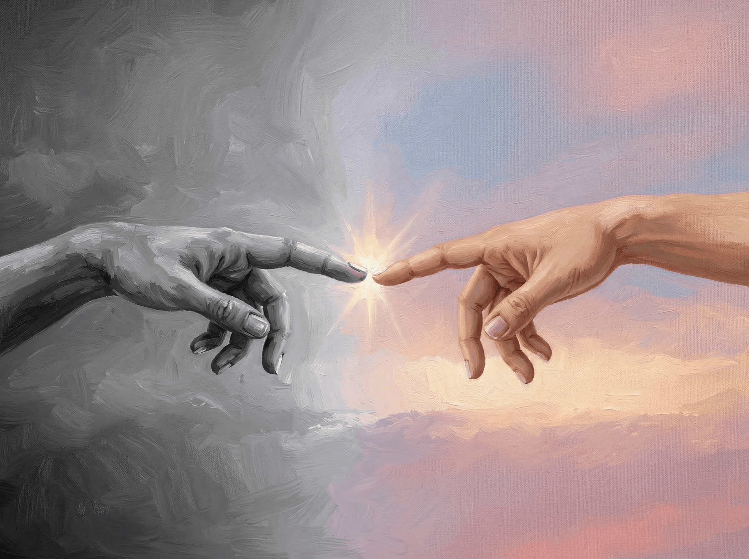 Lush green hillside with wildflowers under a blue sky